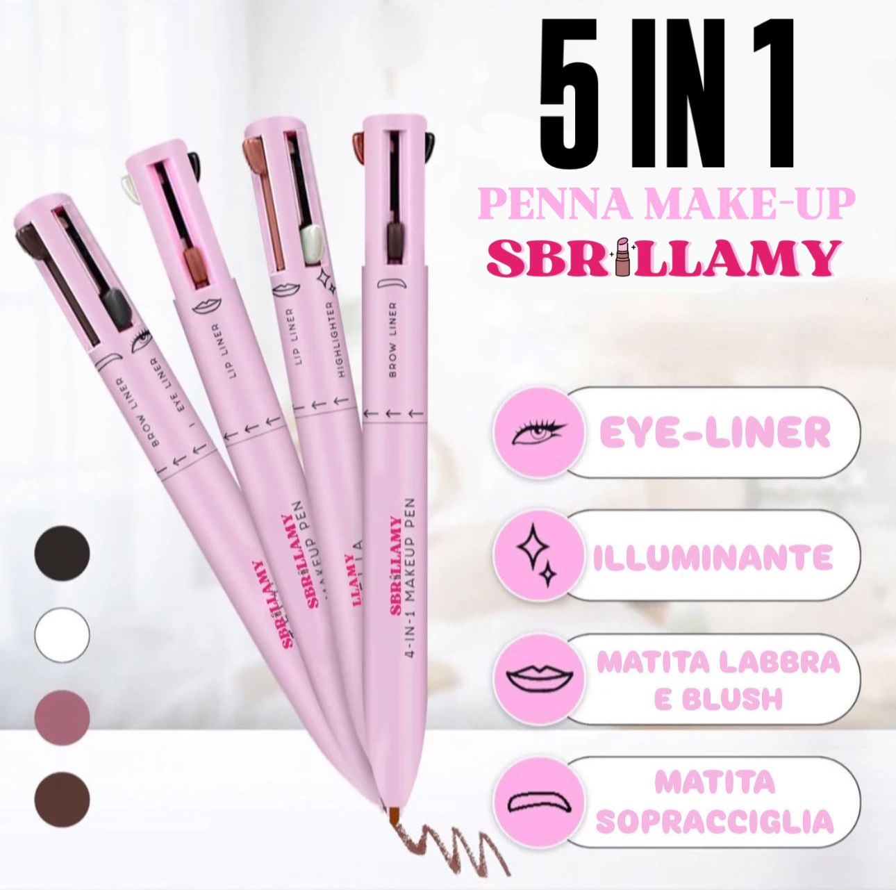 Penna Make-Up 5 in 1 Sbrillamy