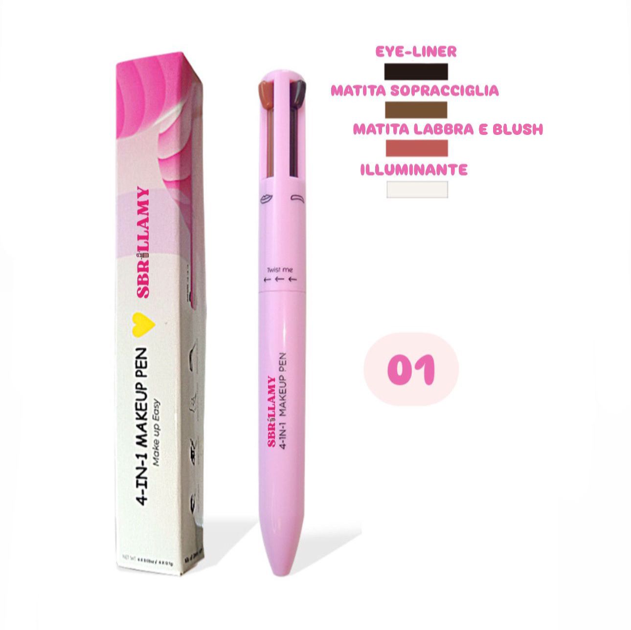 Penna Make-Up 5 in 1 Sbrillamy