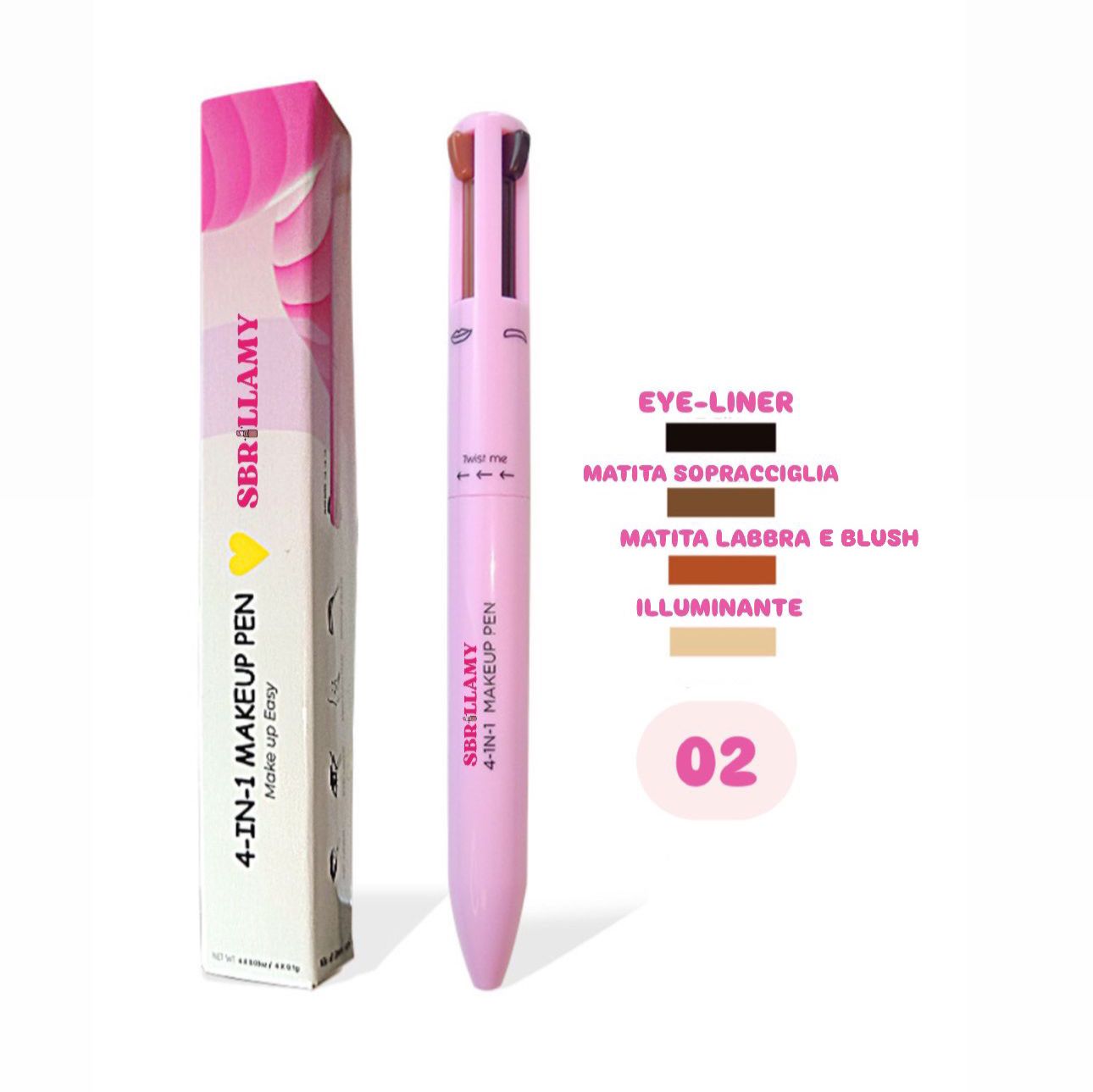 Penna Make-Up 5 in 1 Sbrillamy