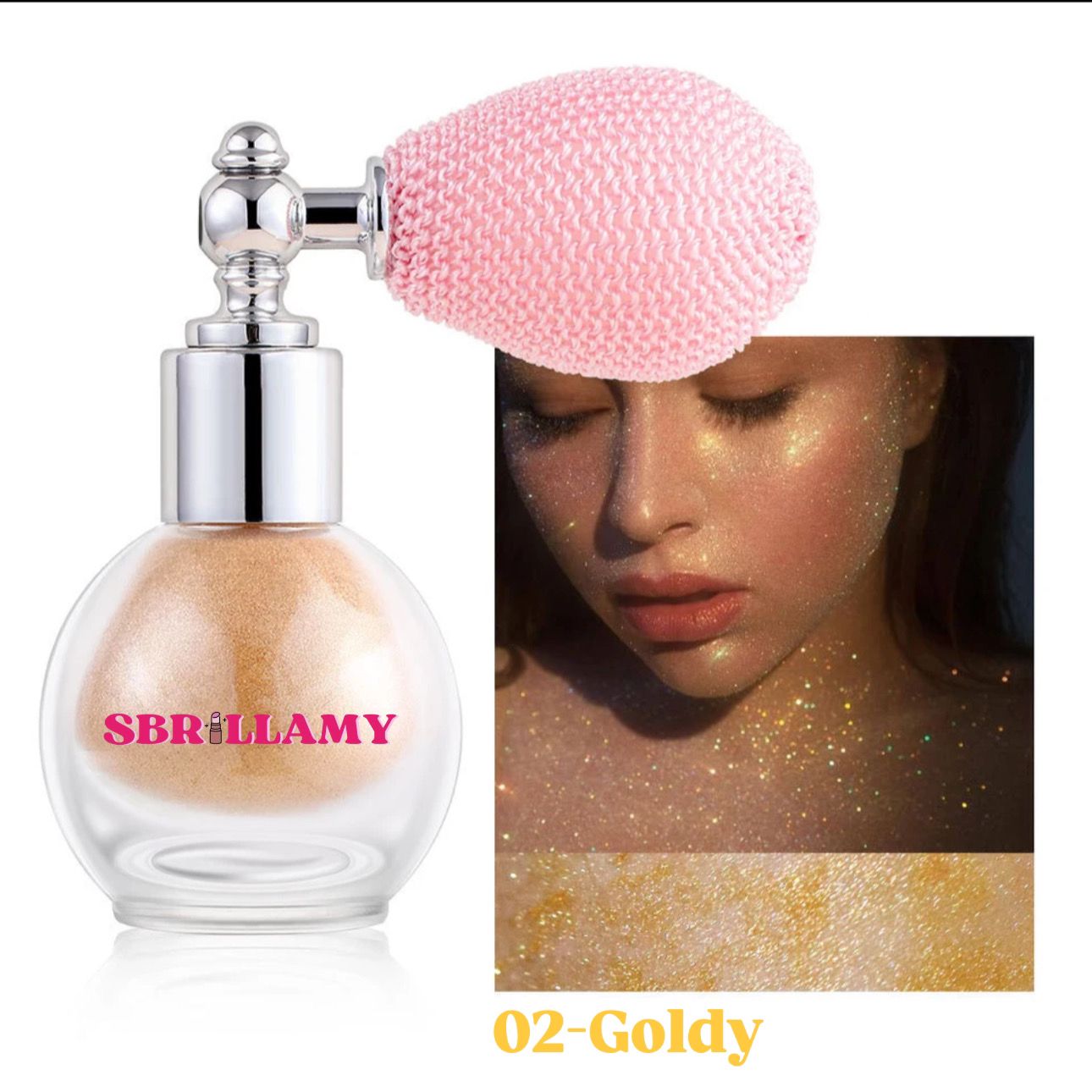 Glitter illuminanti spray sbrillamy